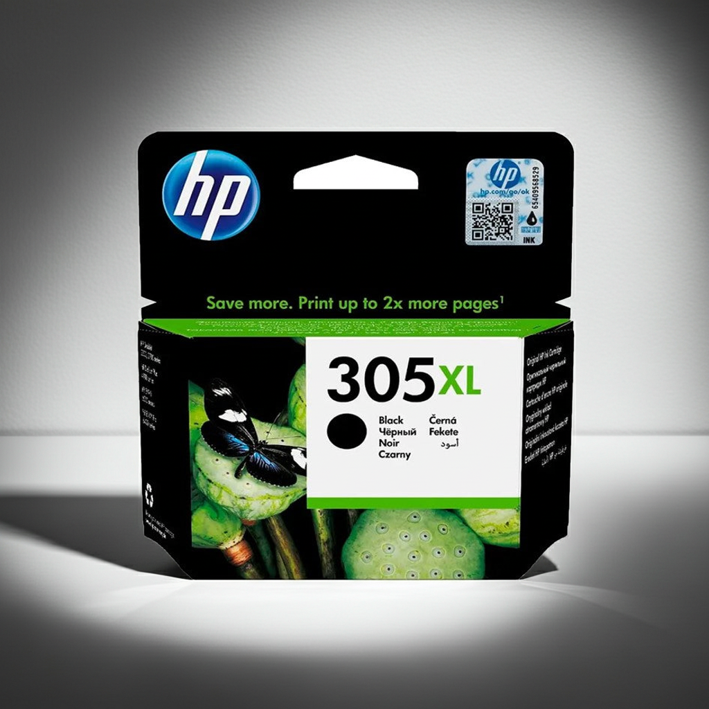 TINTEIRO ORIGINAL HP 305XL PRETO
