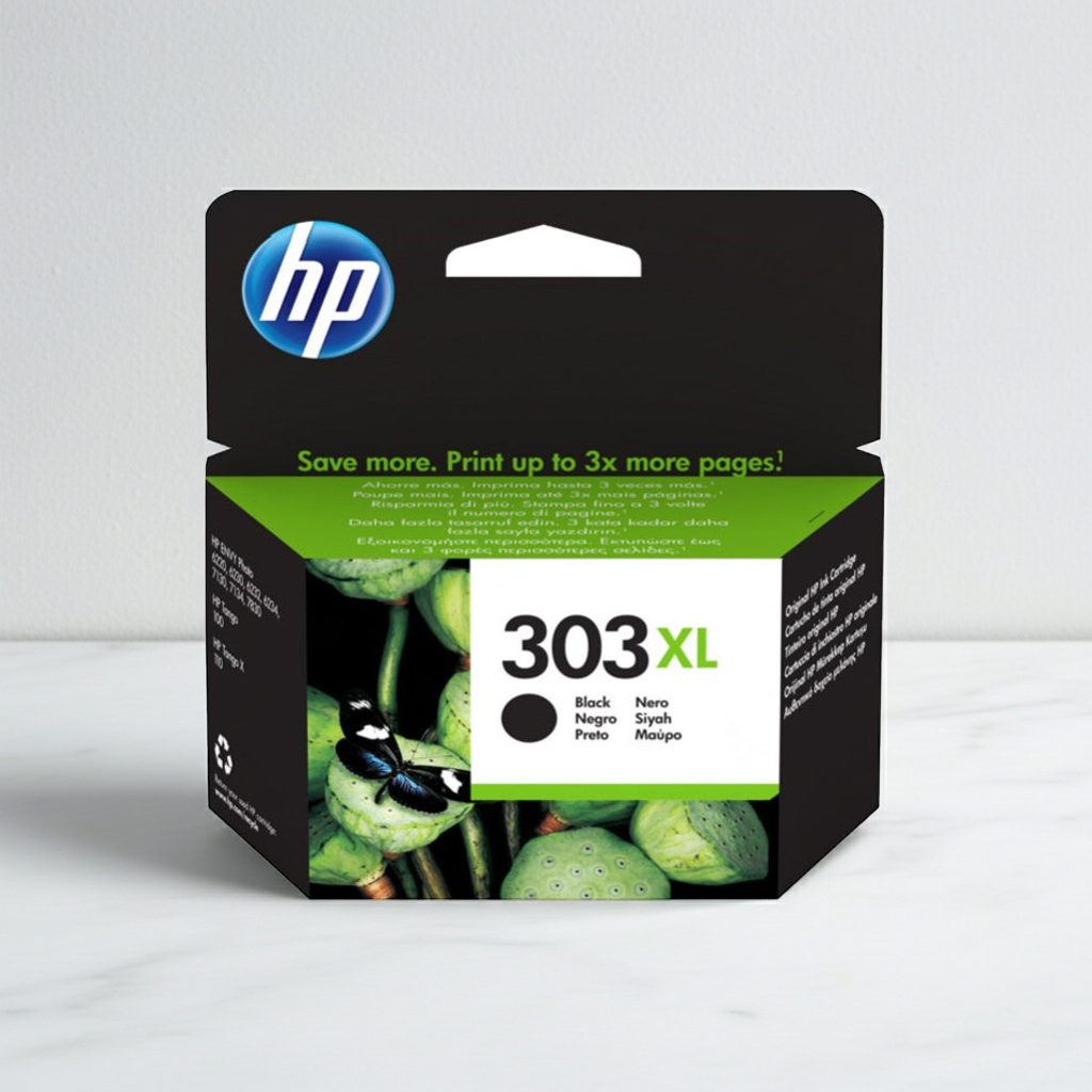 TINTEIRO ORIGINAL HP 303XL PRETO