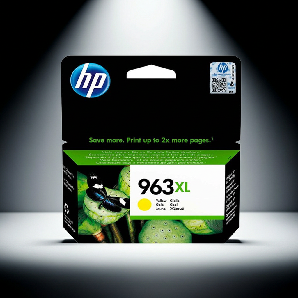 TINTEIRO ORIGINAL HP 963XL AMARELO