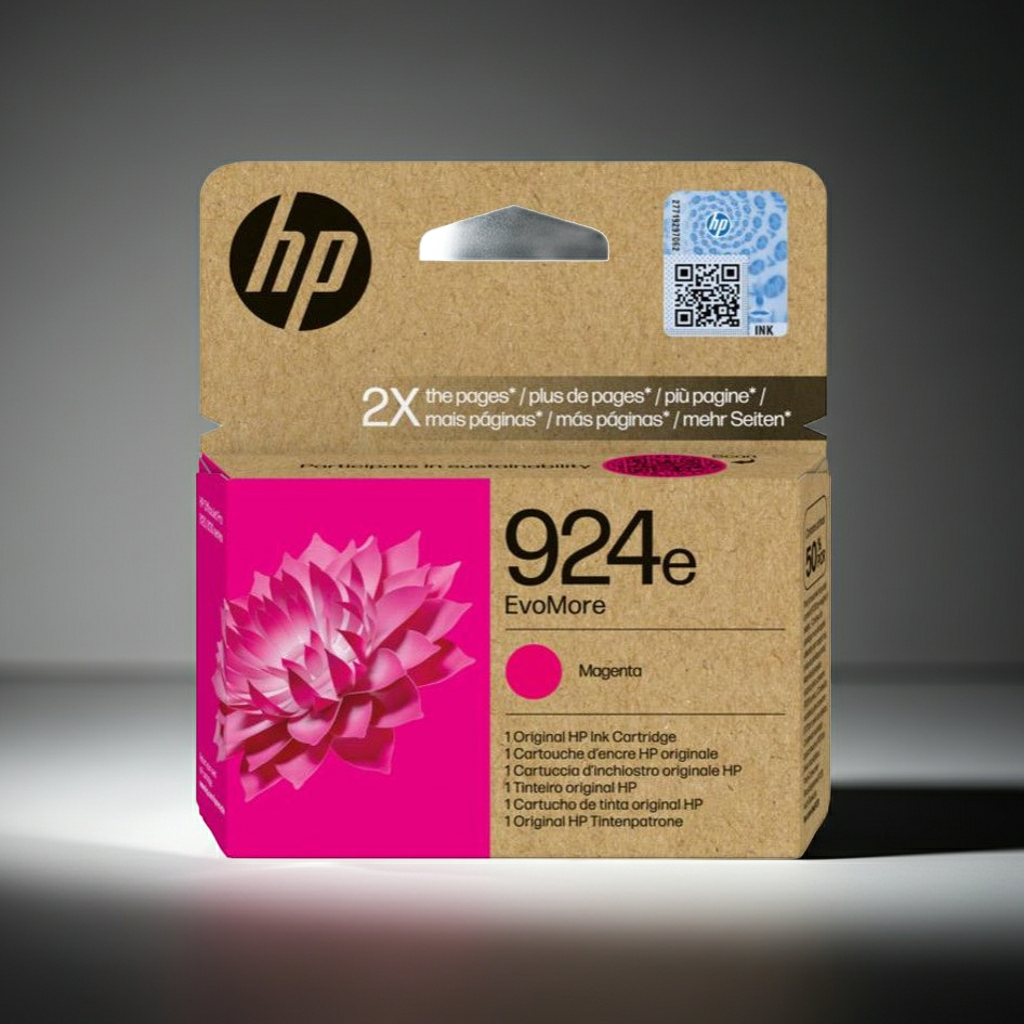 TINTEIRO ORIGINAL HP 924E MAGENTA