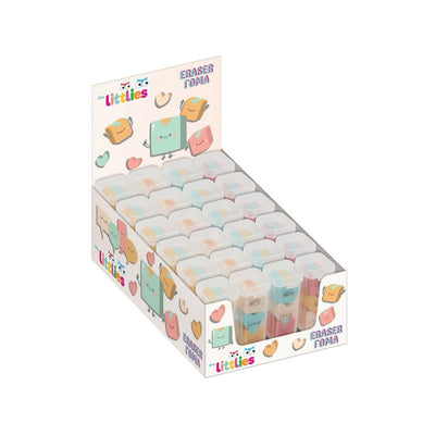 BORRACHA SET 3 PEÇAS IN POT 50X20 THE LITTLIES