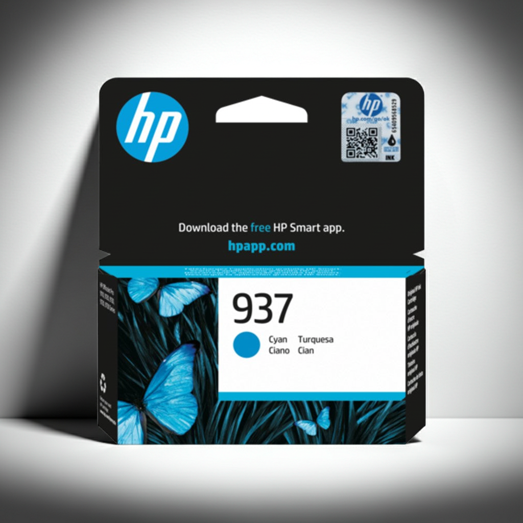 TINTEIRO ORIGINAL HP 937 CIANO