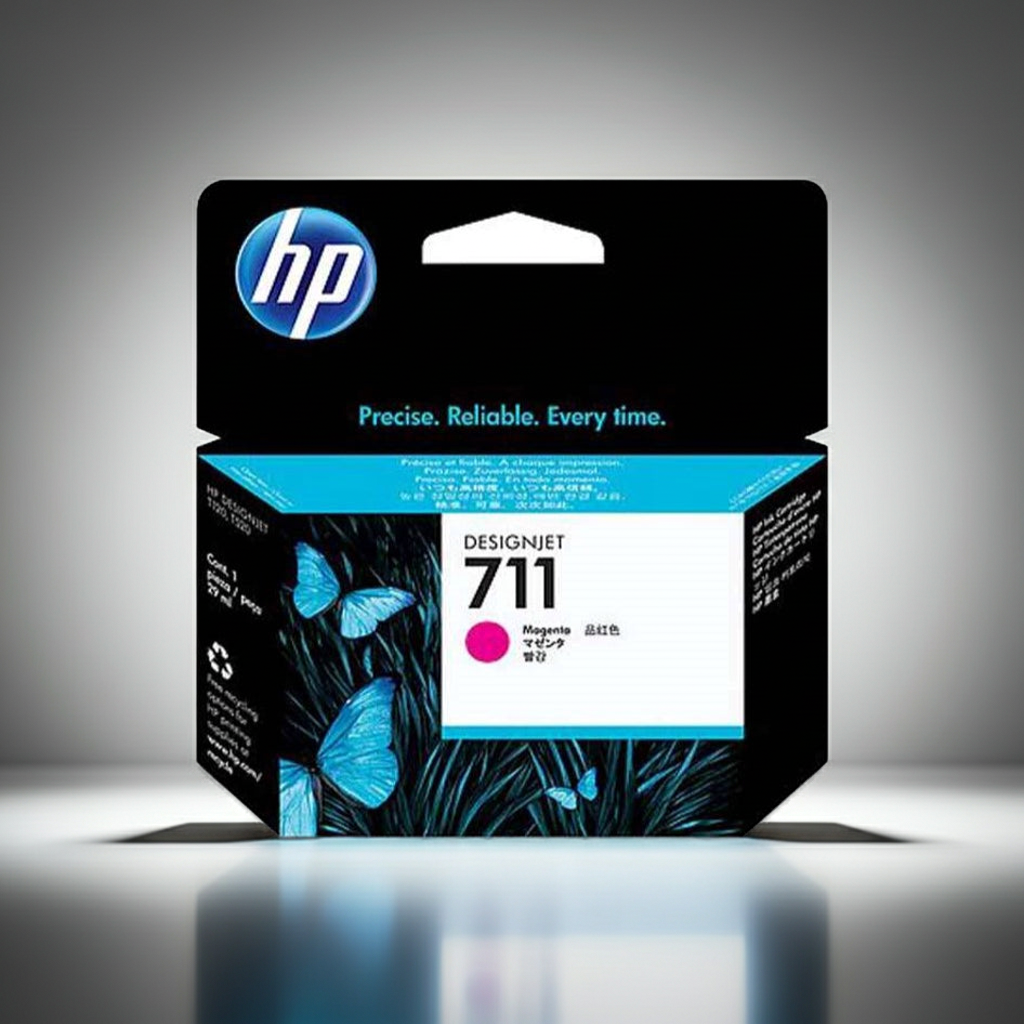 TINTEIRO ORIGINAL HP 711 MAGENTA