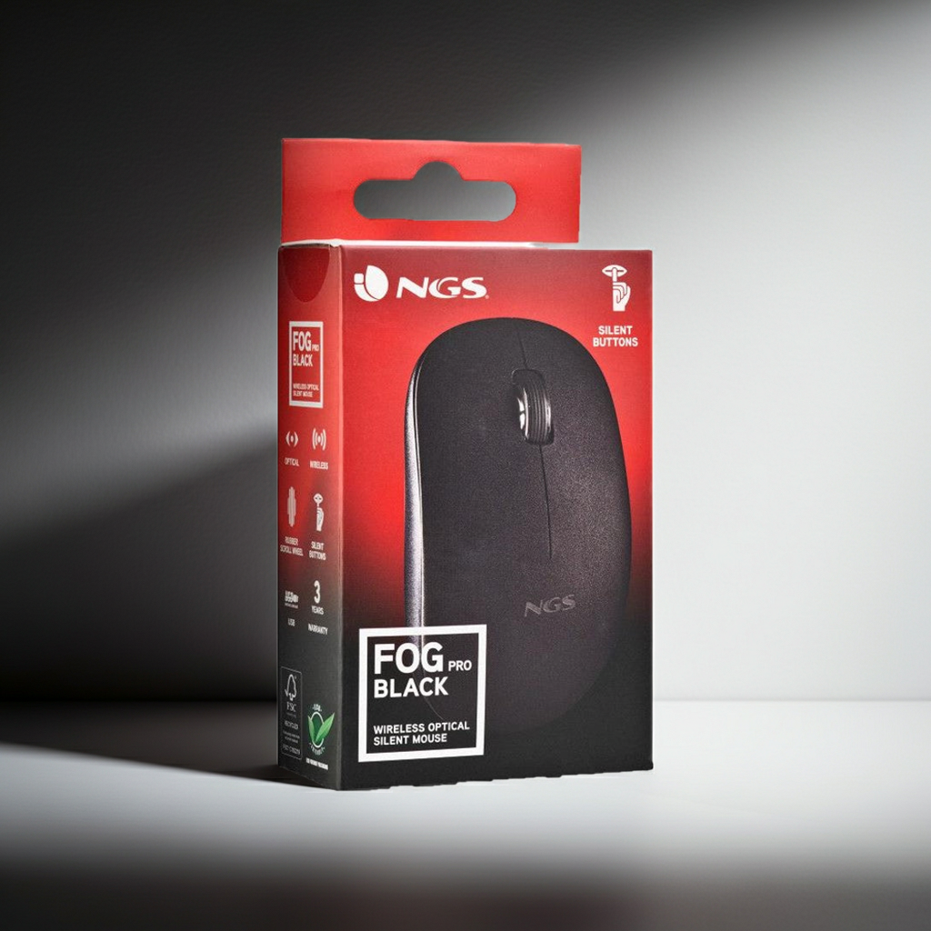 RATO NGS FOG PRO WIRELESS PRETO