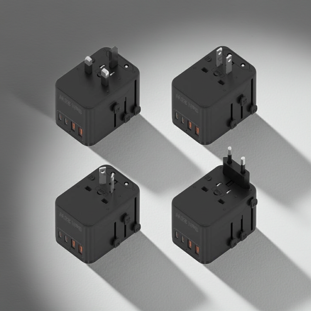 ADPATADOR DE VIAGEM UNIVERSAL GAN 25W