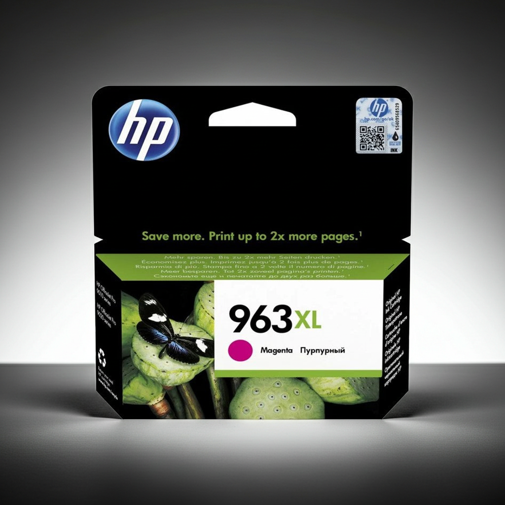 TINTEIRO ORIGINAL HP 963XL MAGENTA