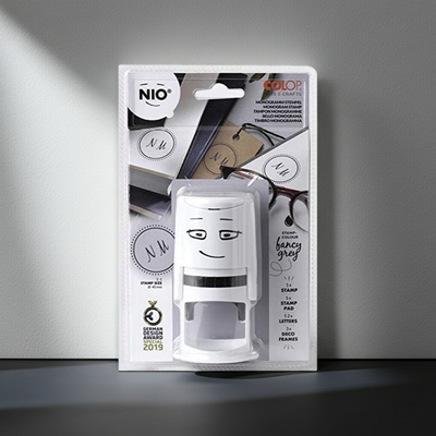 CARIMBO NIO COLOP R40 MONOGRAM N001