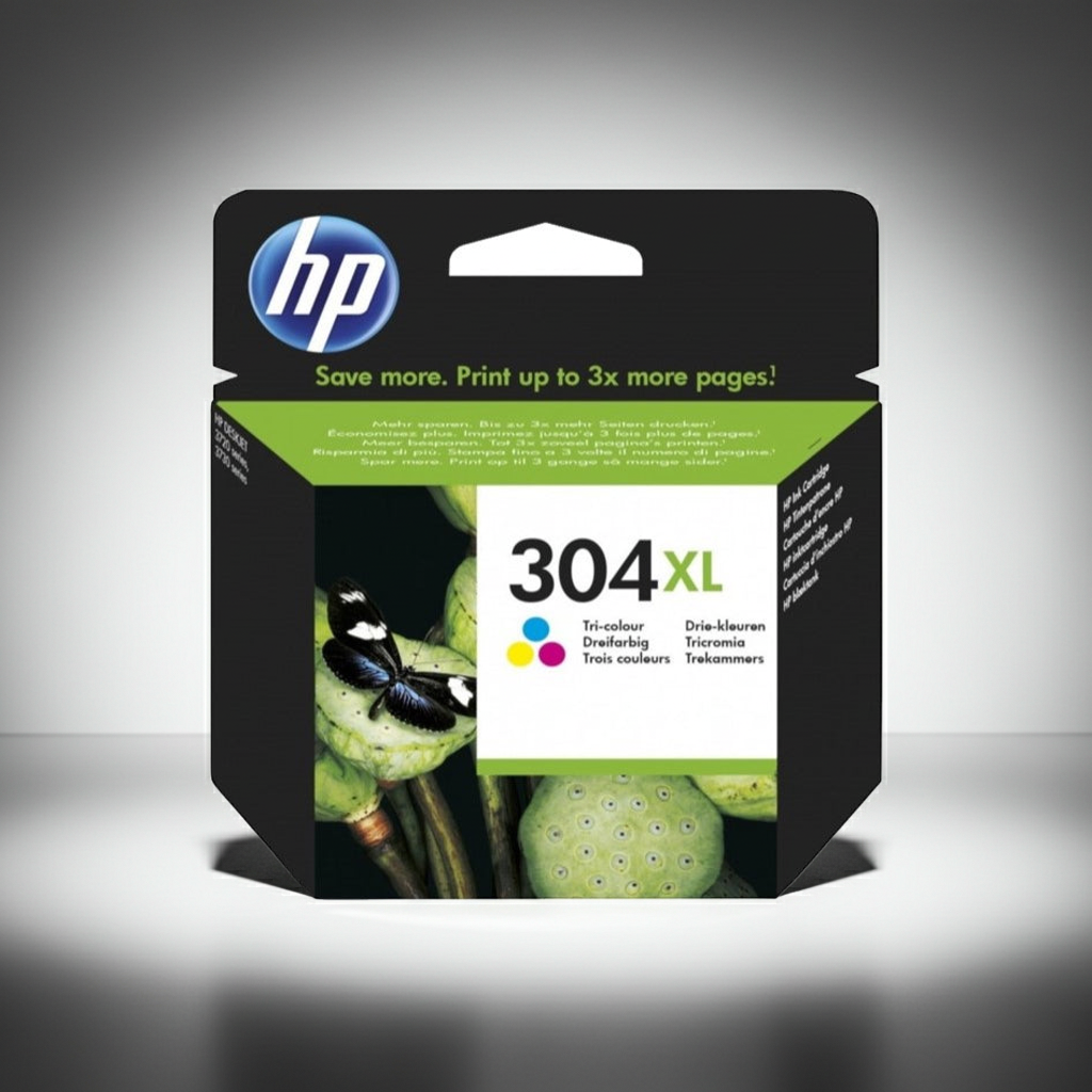 TINTEIRO ORIGINAL HP 304 XL CORES