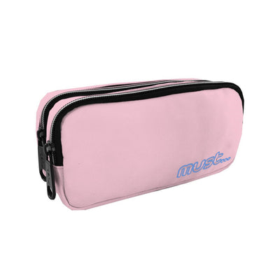 ESTOJO MONOCHROME PLUS 20X6X9 ROSA CLARO MUST