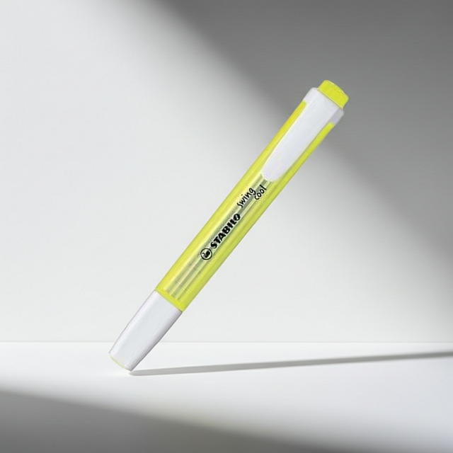 MARCADOR FLUORESCENTE STABILO SWING COOL AMARELO