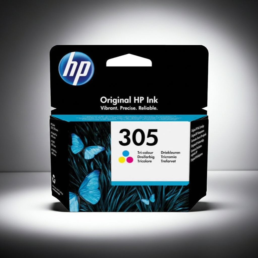 TINTEIRO ORIGINAL HP 305 CORES