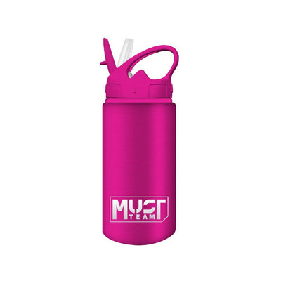 GARRAFA DE ALUMINIO 500ML 7X19.5 COM PALHINHA MUST 4CORES