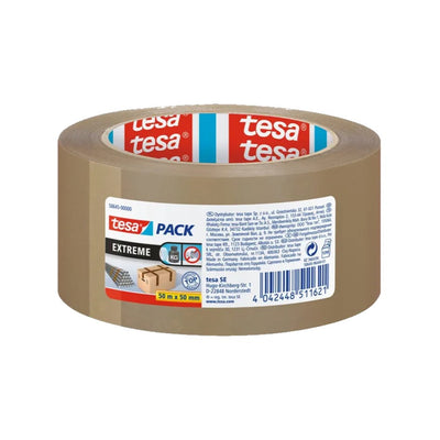 FITA ADESIVA PPL CASTANHA TESA BASIC 50MMX66MTS