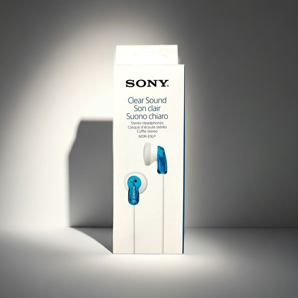 AUSCULTADORES SONY TIPO AZUL FECHADO