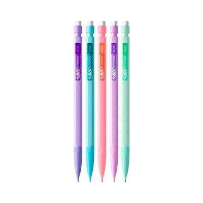 LAPISEIRAS BIC MATIC 0.7MM HB PASTEL CORES SORTIDAS