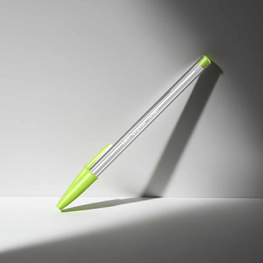 ESFEROGRAFICA BALL POINT BIC CRISTAL 1.6MM VERDE LIMA