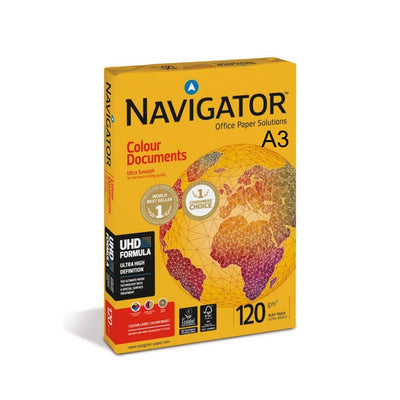 PAPEL FOTOCOPIA NAVIGATOR A3 120GR