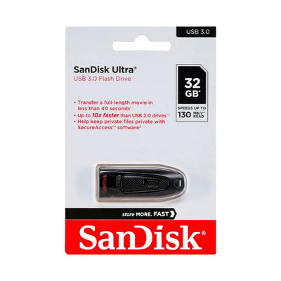 PEN DRIVE SANDISK CRUZER ULTRA 32GB USB 3.0