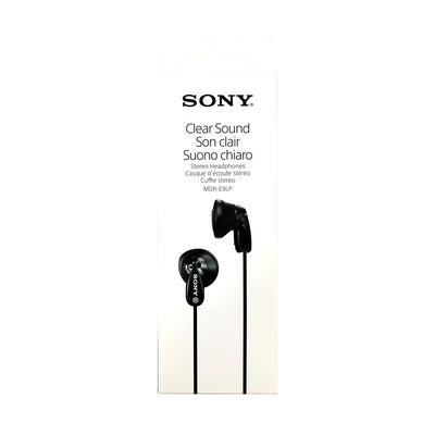 AUSCULTADORES SONY TIPO PRETO FECHADO