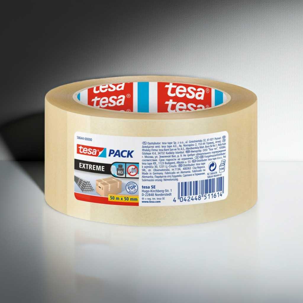 FITA ADESIVA PPL TRANSPARENTE TESA BASIC 50MMX66MTS