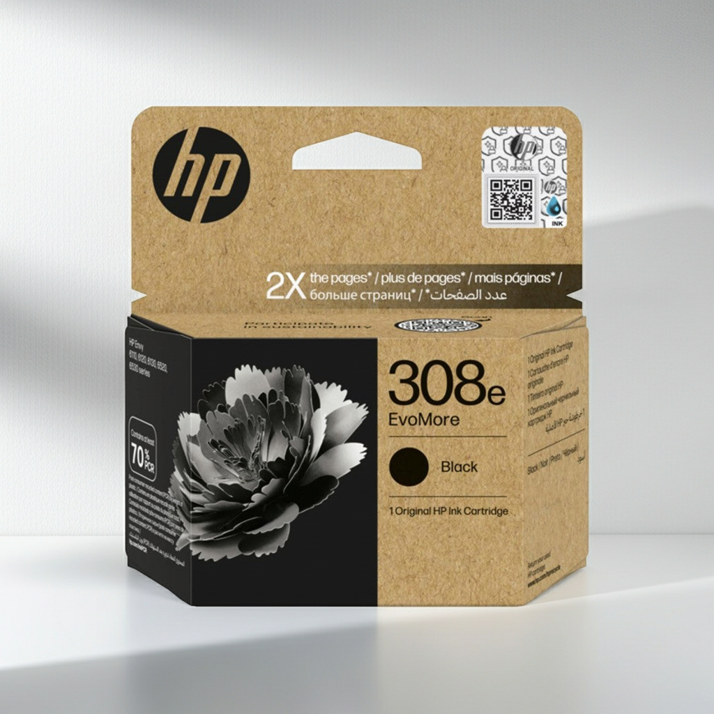 TINTEIRO ORIGINAL HP 308E(ALTA CAPACIDADE) PRETO