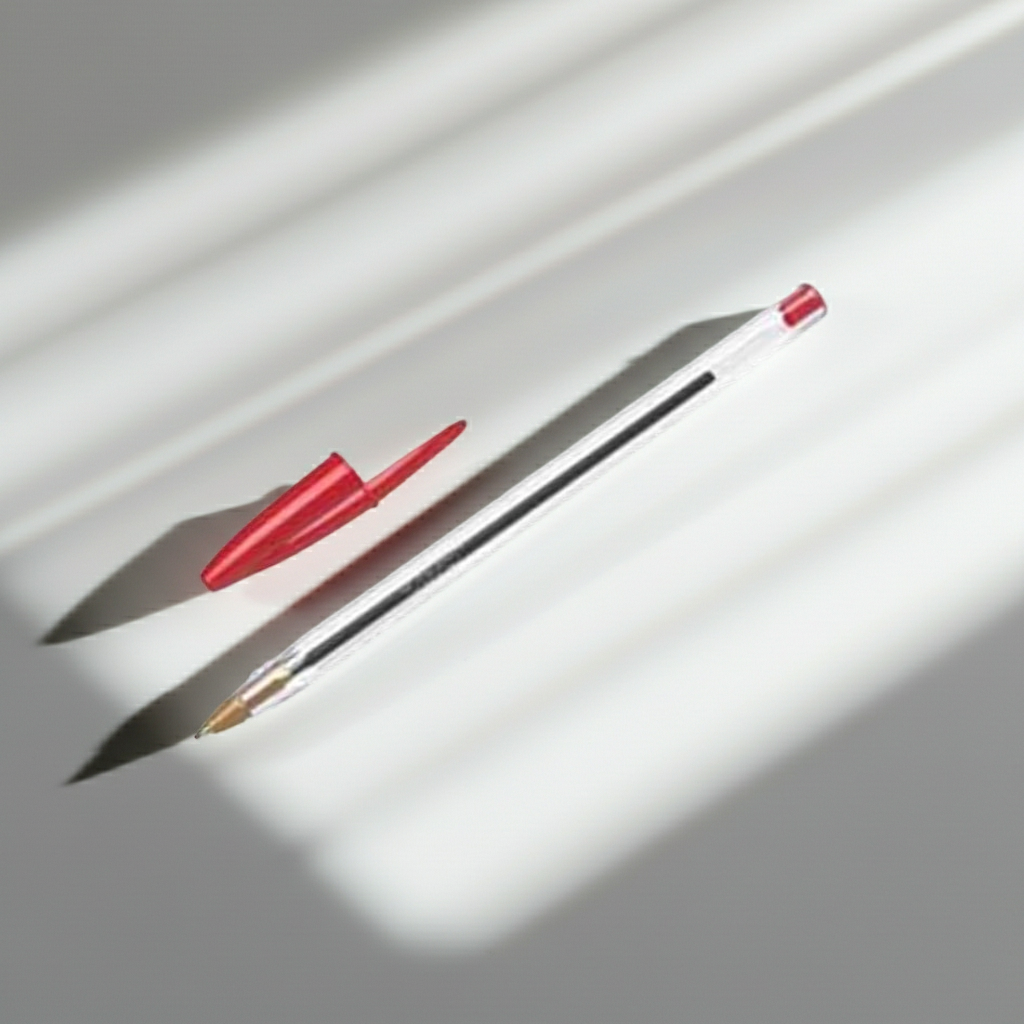 ESFEROGRAFICA BALL POINT BIC CRISTAL VERMELHA