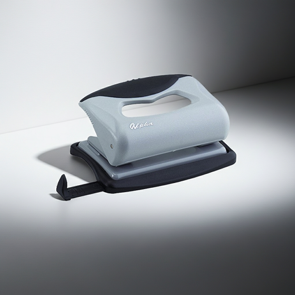 FURADOR EAGLE ALPHA 8 FOLHAS COM GUIA PRETO