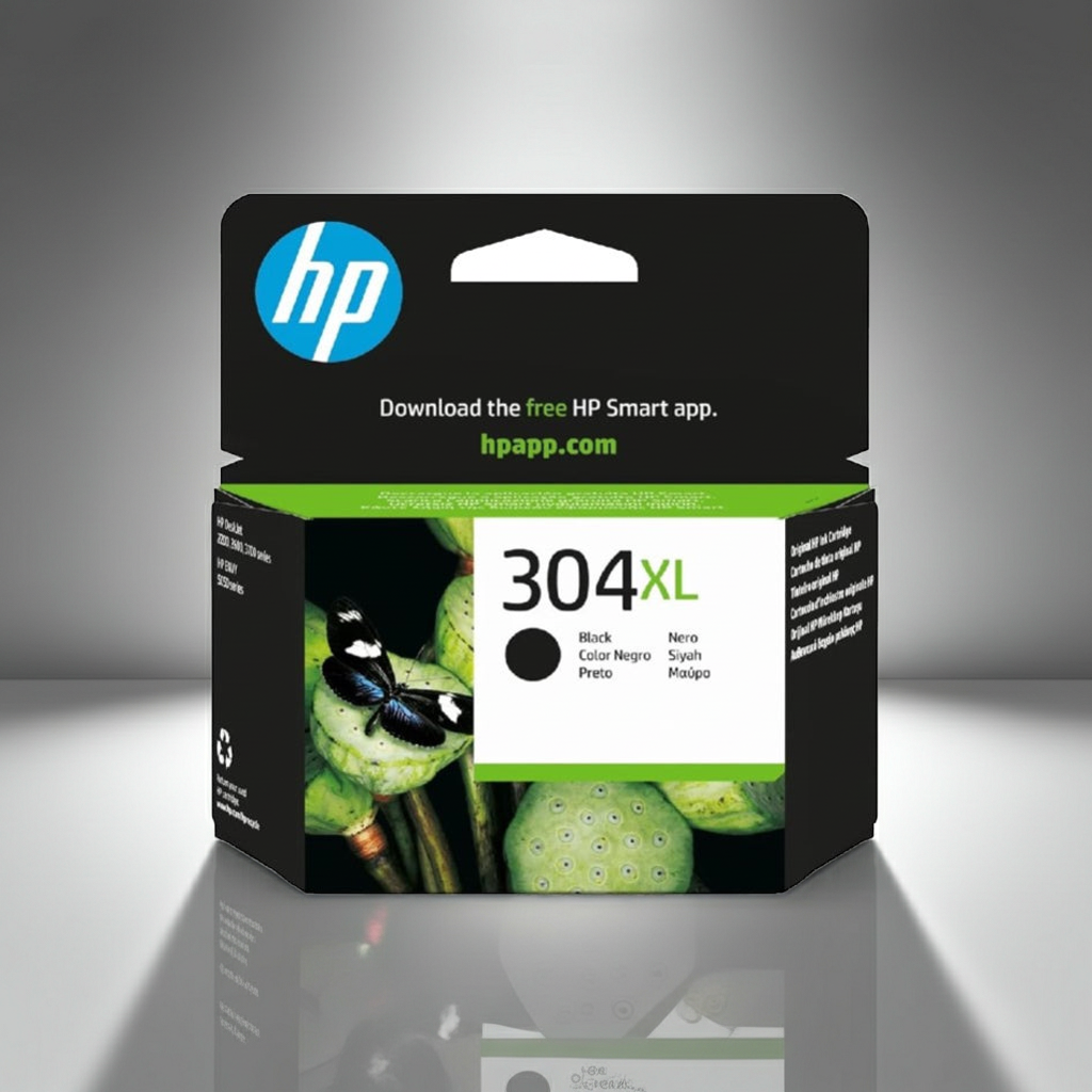 TINTEIRO ORIGINAL HP 304 XL PRETO