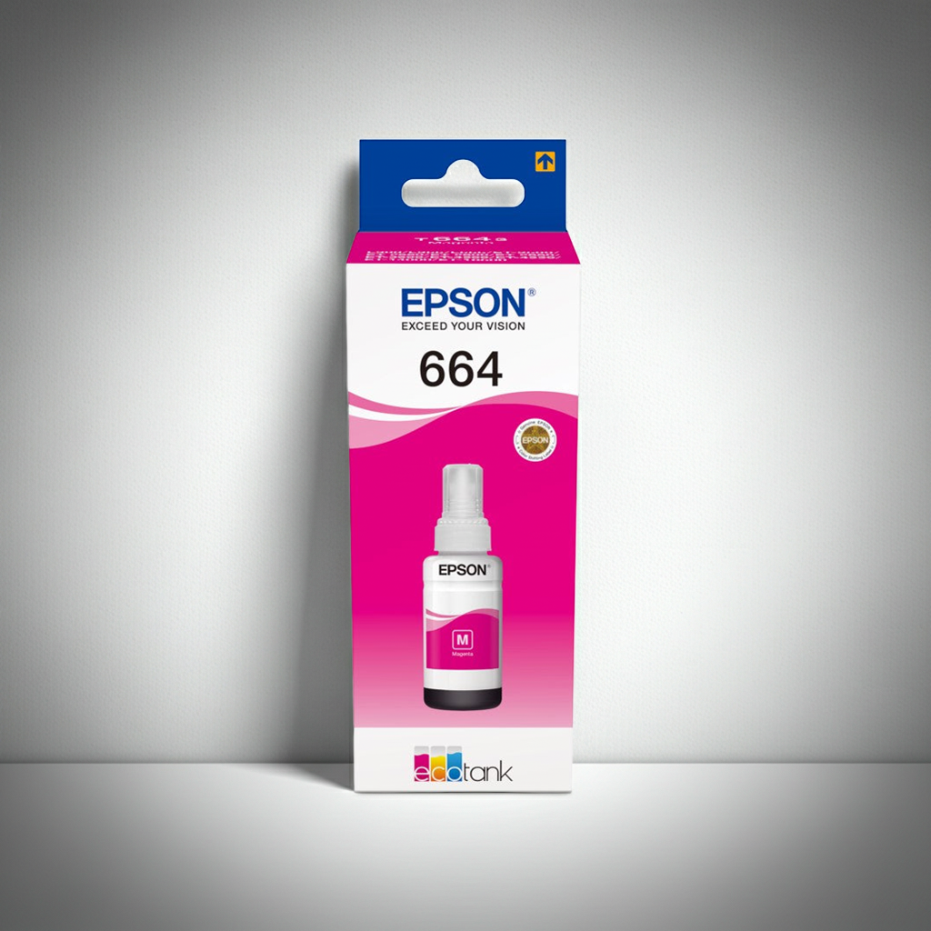 GARRAFA DE TINTA EPSON 664 MAGENTA