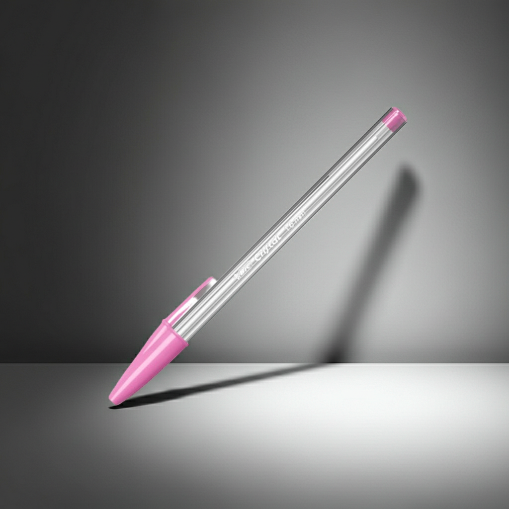 ESFEROGRAFICA BALL POINT BIC CRISTAL 1.6MM ROSA
