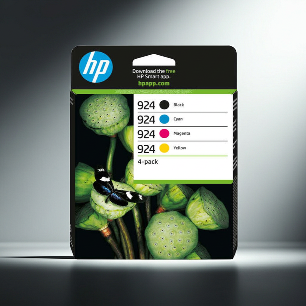 TINTEIRO ORIGINAL HP 924 PACK 4 CORES
