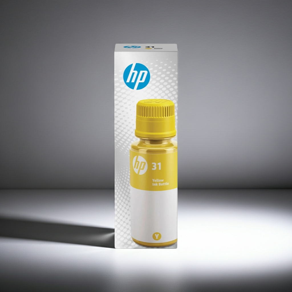 GARRAFA DE TINTA HP 31 AMARELO