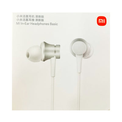 AUSCULTADORES XIAOMI MI IN EAR BASIC SILVER