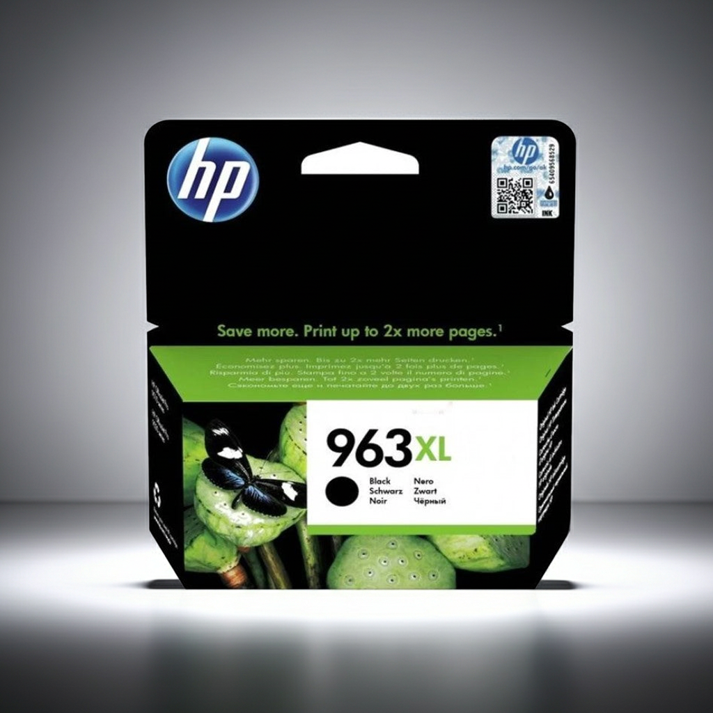 TINTEIRO ORIGINAL HP 963XL PRETO