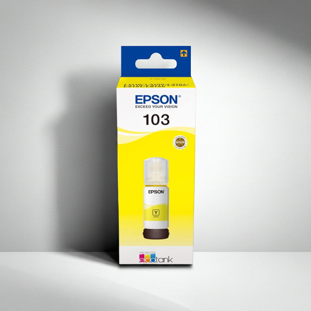 GARRAFA DE TINTA EPSON 103 AMARELO