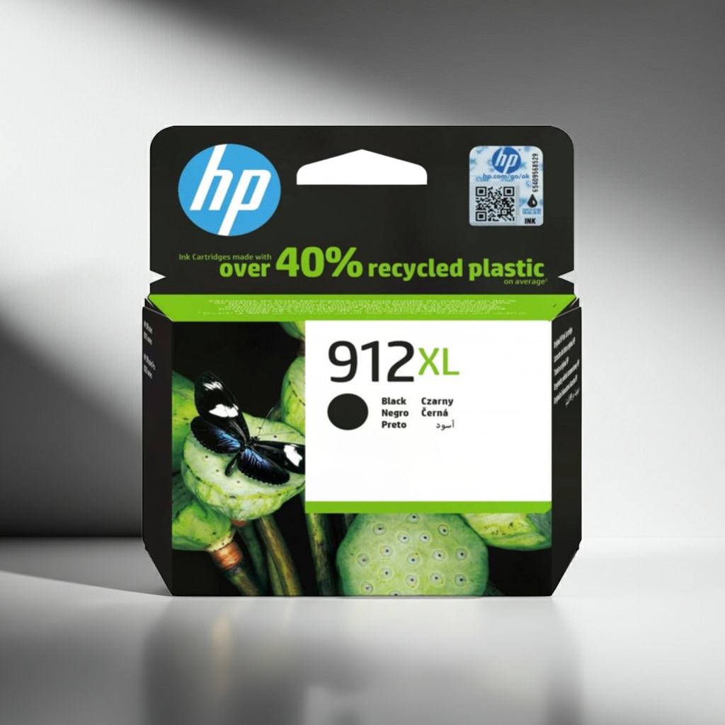 TINTEIRO ORIGINAL HP 912XL PRETO