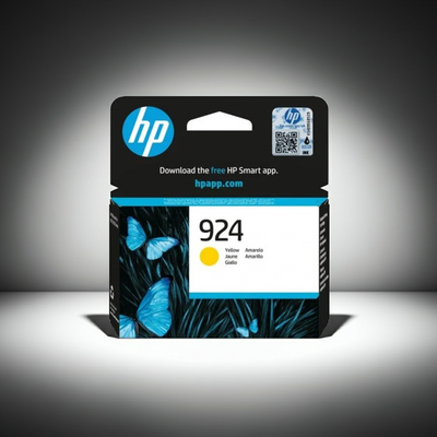 TINTEIRO ORIGINAL HP 924 AMARELO