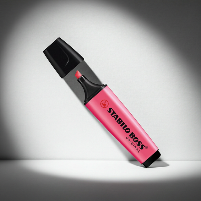 MARCADOR FLUORESCENTE STABILO 70/56 ROSA