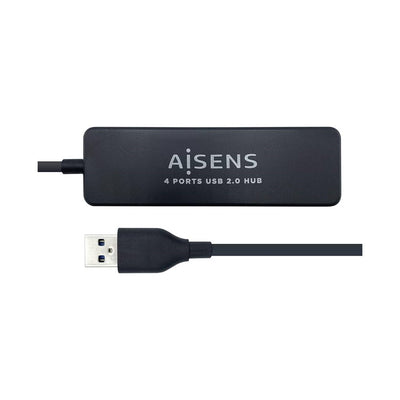 HUB AISENS USB 2.0 4 PORTAS