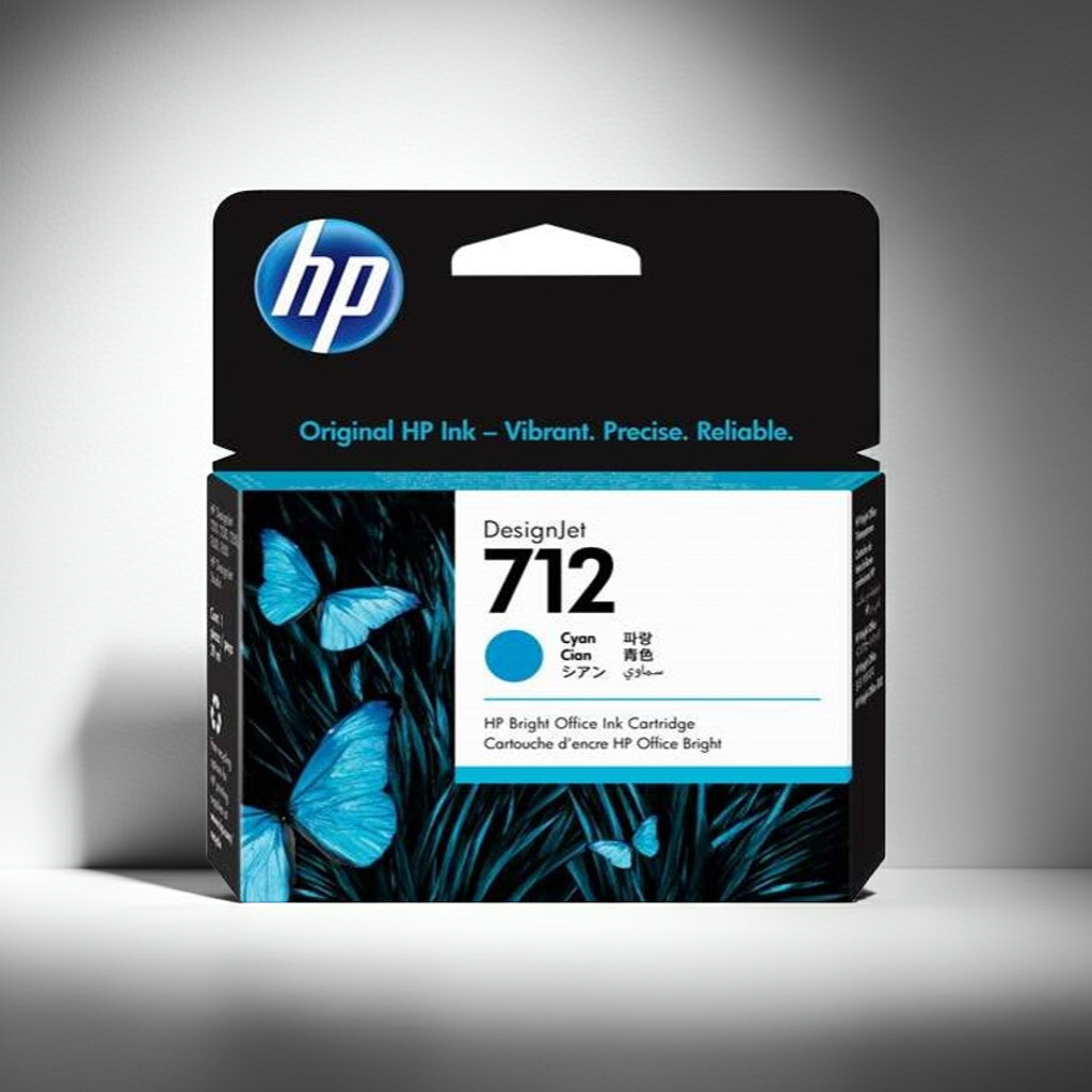 TINTEIRO ORIGINAL HP 712 CIANO