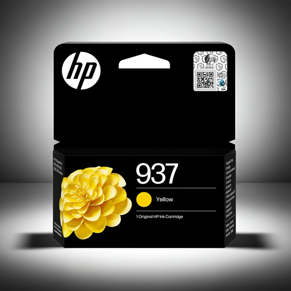 TINTEIRO ORIGINAL HP 937 AMARELO