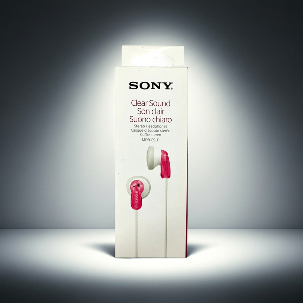 AUSCULTADORES SONY TIPO ROSA FECHADO