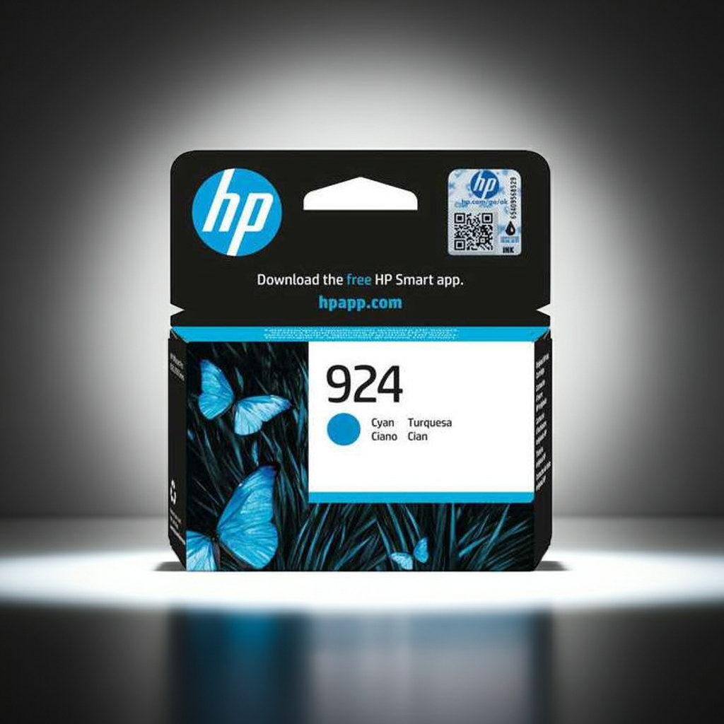 TINTEIRO ORIGINAL HP 924 CIANO