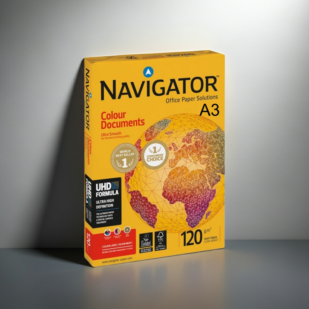 PAPEL FOTOCOPIA NAVIGATOR A3 120GR
