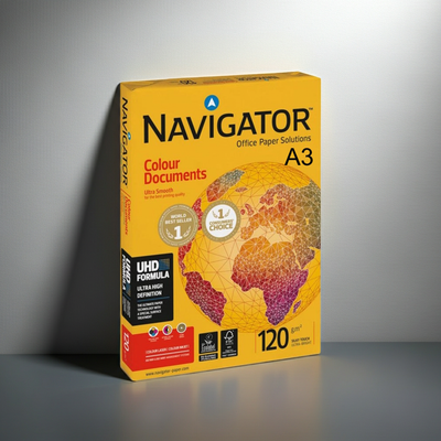 PAPEL FOTOCOPIA NAVIGATOR A3 120GR