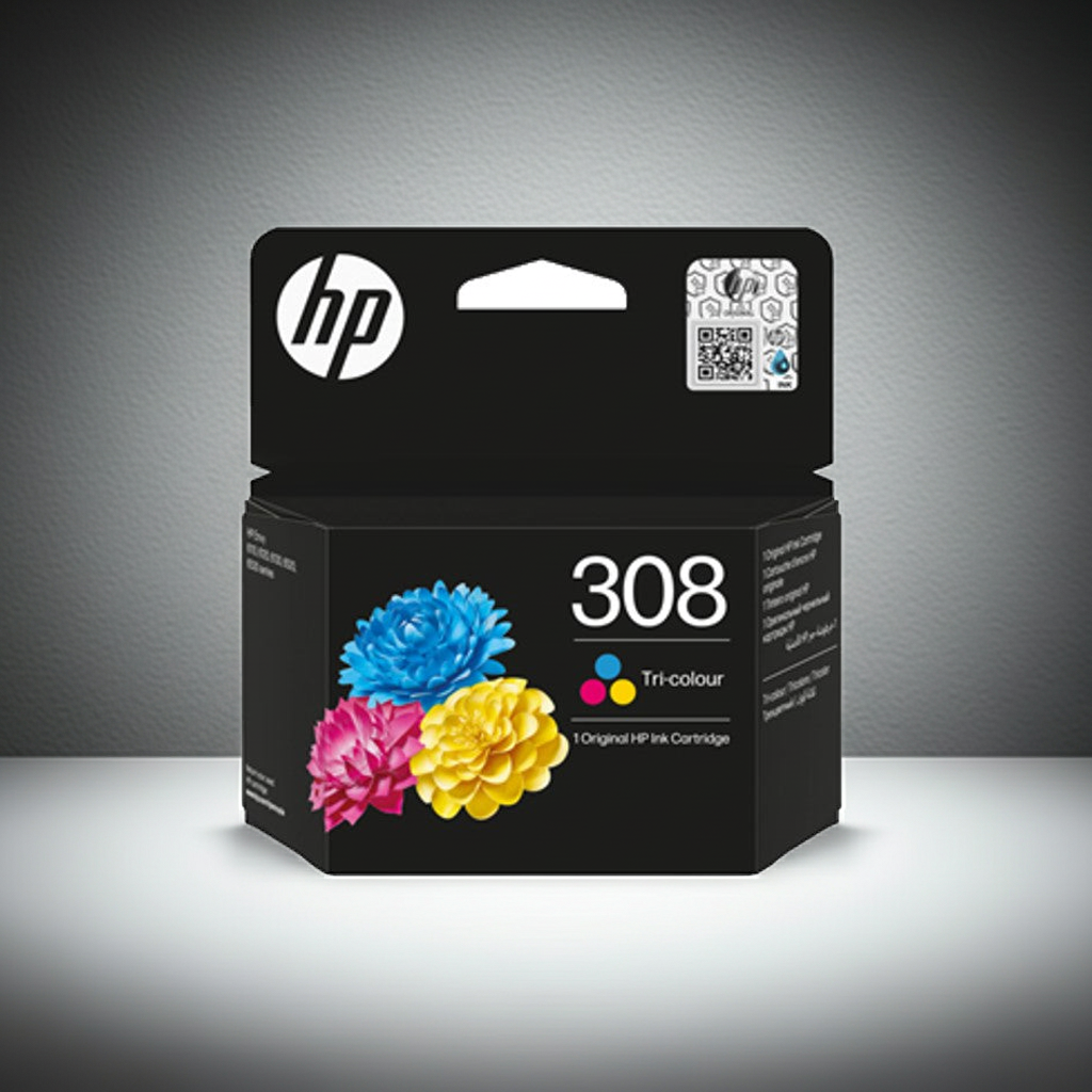 TINTEIRO ORIGINAL HP 308 CORES