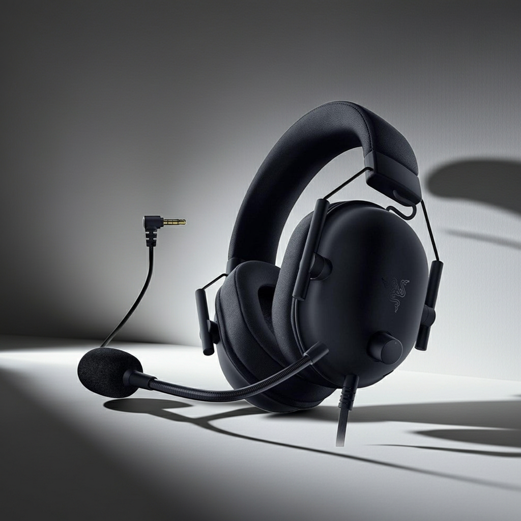 AUSCULTADORES GAMING RAZER BLACKSHARK V2 X PS PRETO